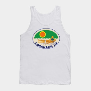 Coronado California Vintage Style Travel Tank Top